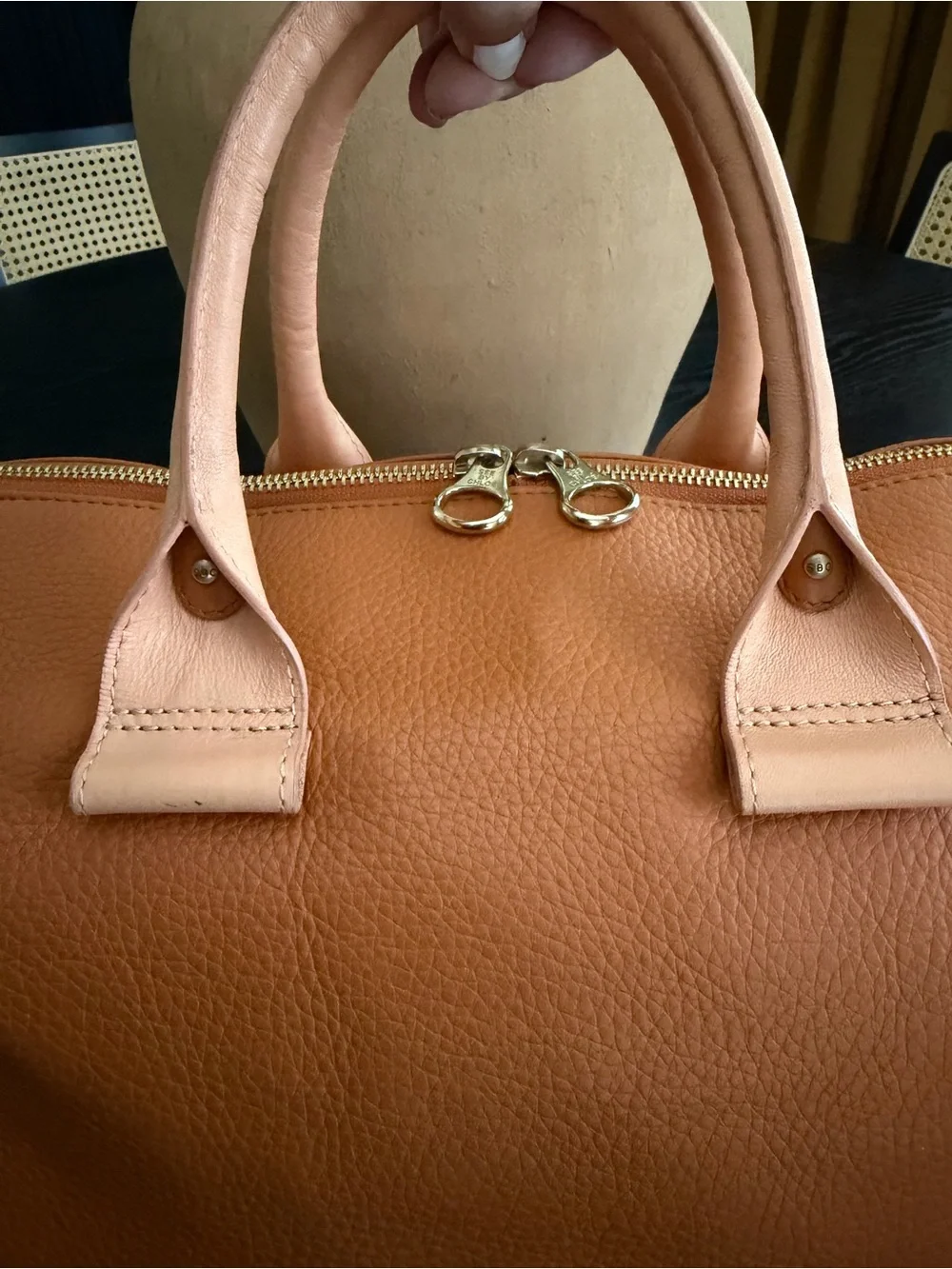 See by Chloe Leather Boston Bag